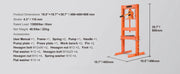Load image into Gallery viewer, Amocart Hydraulic Shop Press 6T H-Frame Hydraulic Garage/Shop Floor Press Shop Press with Press Plates for Garage Shop Workshop
