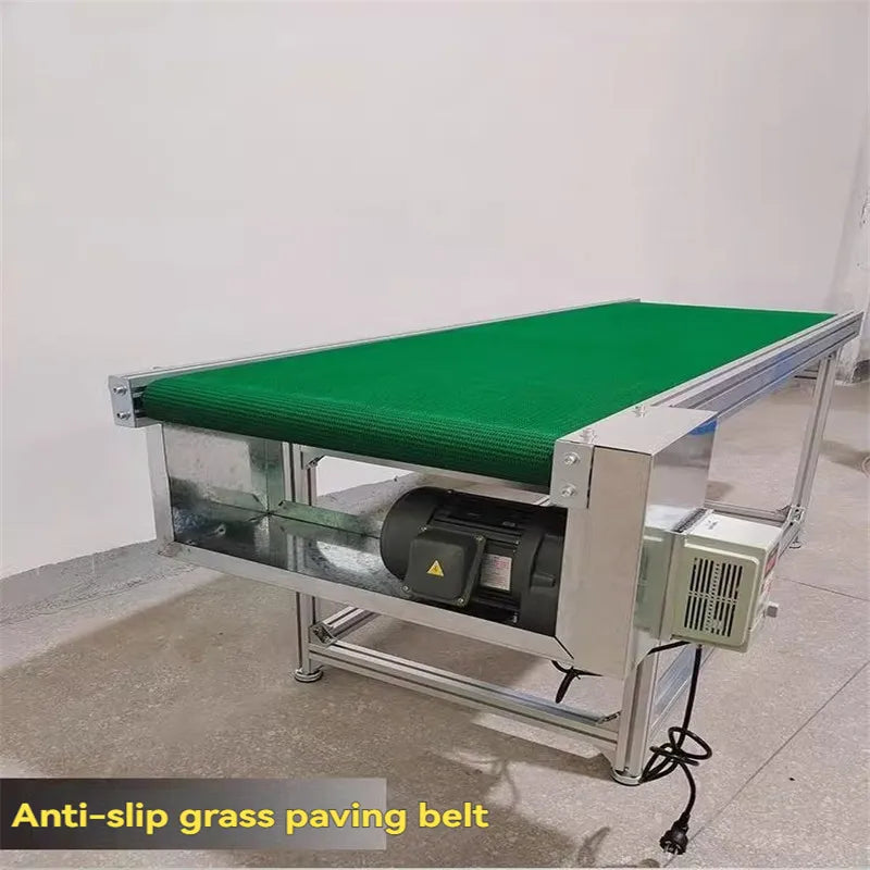 1000mm by 300mm PVC conveyor belt machine Small logistics express food conveyor line Conveyor