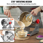 Amocart 150-2500g Electric Grain Mill Grinder Commercial Swing Spice Grinders for Dry Herbs Grains Spices Cereals Coffee Corn