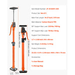 Amocart 2-Pack Cabinet Jack Support Pole Steel Telescopic Quick Support Rod Adjustable 3rd Hand System for Lifting Cargo Bars