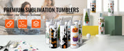 Bild in Galerie-Viewer laden, Amocart 8/12/14/16/24/50PC Straight Sublimation Tumblers Blank Tumbler Bulk Stainless Steel Double Tumbler Cups Heat Transfer
