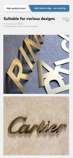Custom Outdoor Metal Letter Signs for Business Interior Metal Business Signs Outdoor Metal Shop Signs