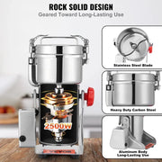 Bild in Galerie-Viewer laden, 【Premium】Amocart 150-2500g Electric Grain Mill Grinder Commercial Swing Spice Grinders for Dry Herbs Grains Spices Cereals Coff

