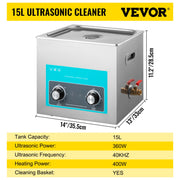 Load image into Gallery viewer, SucceBuy 3L 6L 10L 15L 22L 30L Electric Ultrasonic Cleaner Portable Washing Machine Lave-Dishes Ultrasound Home Office Appliance

