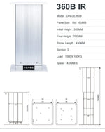Electric Table Lift Tatami Column 12V 24V DC Motor Control Support Pillar Aluminum 100kg Load Adjustable Desk Platform Actuator