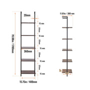 Load image into Gallery viewer, Amocart Industrial Pipe Shelf Wall-Mount Floating Rustic Wood Shelves Bracket Storage Rack Sundries Holder for Kitchen Bedroom
