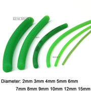 Load image into Gallery viewer, Green Polyurethane Conveyor Belts Diameter 2/3/4/5/6/7/8/9/10/12/15mm PU Round Drive Belt Meltable Cord
