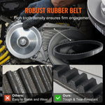 Amocart Go-Kart Torque Converter Go-Kart Clutch Kit Series Asymmetrical Driver Pulley Replacement with Drive Belt  Small Engine