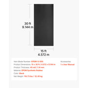 Load image into Gallery viewer, Amocart Roll Rubber Roofing, Weather Resistant Flexible Roof Material for Long Lifespan
