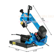 Load image into Gallery viewer, Customizable Bandsaw 1KW for Cutting Wood Glass Fiber Plastic Woodworking Blade Speed 40- Amocart BS-85 Benchtop Portable Metal

