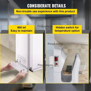 Load image into Gallery viewer, SucceBuy Hand Dryer Machinery Automatic High-speed Jet Double-sided Secure Robust Material Blade for Washroom Multicolor
