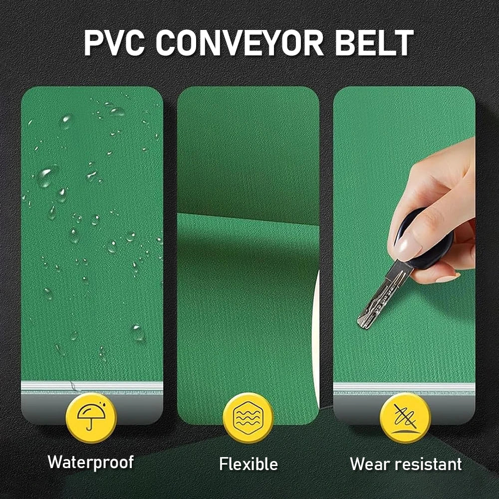 Small Desktop Belt Conveyor with Speed Controller Motor Mini Conveyor System Portable Conveyor Belt for Material Handling