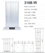 Electric Table Lift Tatami Column 12V 24V DC Motor Control Support Pillar Aluminum 100kg Load Adjustable Desk Platform Actuator