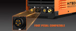 HITBOX AC/DC Aluminium Tig Welding Machine HBT250P HF TIG/MMA ARC Stick Welder with Pulse Argon Welding IGBT Inverter 2T/4T
