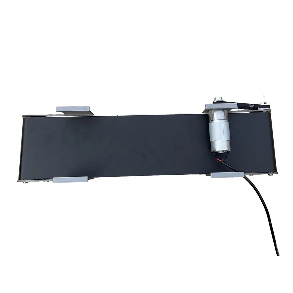 Small Desktop Conveyor Belt 12x50cm Mini Conveyor Cargo Lane Electric Production Line Conveyor Belt Teaching Equipment