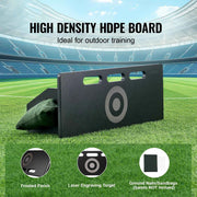 Charger l'image dans la visionneuse de galerie, SucceBuy Soccer Rebounder Board Portable Soccer Wall with 2 Angles Rebound Foldable HDPE Kickback Rebound Board for Adults
