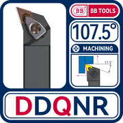 Load image into Gallery viewer, BB DNMG Insert MDPNN MDJNR MDQNR DNMG150404 External Lathe Turning Tool Holder Right Left Cutting Metal Steel 1616 2020 2525
