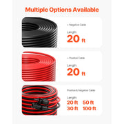 Load image into Gallery viewer, SucceBuy Solar Panel Extension Cable 20FT Black + 20FT Red / 30FT Black + 30FT Red / 50FT Black + 50FT Red / 100FT Black + 100FT Red 10AWG with Female &amp; Male Waterproof Connectors 6mm² PV Cable for Home Ship
