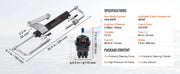Load image into Gallery viewer, SucceBuy Hydraulic Outboard Steering Kit 90HP/150HP/300HP &amp; Helm Pump and 24FT/26Ft Hose for Single Station Single-Engine Boats
