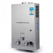 Load image into Gallery viewer, Electric 6L Tankless Propane Hot Water Heater, 4.8GPM Stainless Steel Liquefied Petroleum Gas Water, wAter Heater
