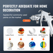 Load image into Gallery viewer, Amocart 2L/0.5gal Spray Paint Pressure Pot Tank Lightweight Air Paint Pressure Pot 1.8mm Nozzle Spray Paint Gun 3m Hoses
