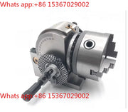 Load image into Gallery viewer, Amocart Dividing Head 5Inch 3 Jaw Precision Semi Universal Dividing Head for Milling Machine Rotary Table Tailstock Milling Set
