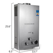 Load image into Gallery viewer, LPG 6L/8L/10L/12L/16L/18L Wasser Heizung 36KW Instant Liquefied Petroleum Gas Wasser heizung Edelstahl Kessel Kit Portable
