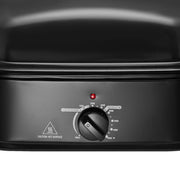 Charger l'image dans la visionneuse de galerie, Amocart Electric Roaster Oven 24 QT Turkey Roaster Oven with Self-Basting Lid 1450W Roaster Oven Defrost&amp;Warm Function black
