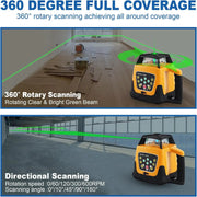 Load image into Gallery viewer, Green Beam Rotary Laser Level Kit Self Leveling 360 Degree Horizontal Transit Tripod Grade Rod 500M Range Construction Surveying

