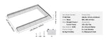 Amocart Chicken Tunnels 157.5 x 39.4 x 24.2 in Chicken Tunnels for Yard Portable Chicken Tunnels for Outside Corner Frames