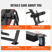 Bild in Galerie-Viewer laden, with Headrest, Ankle Lock SucceBuy Inversion Table, Decompression Back Stretcher Machine, Strength Training Equipment
