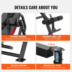 with Headrest, Ankle Lock Amocart Inversion Table, Decompression Back Stretcher Machine, Strength Training Equipment