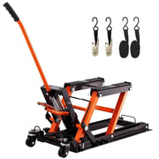 Load image into Gallery viewer, Amocart Steel Hydraulic Motorcycle Jack Stand 1500 LBS ATV Scissor Lift  4.7"-15" Scissor Lift Jack Stand for Motorcycle ATV
