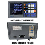 Ultra-accurate Dro NT800 3 Axis Kit AC90-260V & 50-1000mm Linear Glass Scale Encoder Digital  Ruler for Lathe Milling Machines
