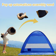 Load image into Gallery viewer, PAKICETUS Lightweight Pop Up Beach Tent with Carry Bag, Quick Setup Sun Shade Shelter Portable Outdoor Cabana Tent for Beach Vacation Outdoor Travel Lovers
