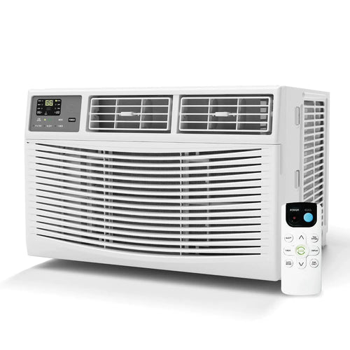 8000 BTU Window AC, Cools 350 Sq.Ft, Ultra Quiet, Energy Saving, LED Display & Remote, Custom