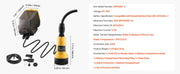 Load image into Gallery viewer, Amocart Cordless Submersible Water Transfer Pump 528GPH &amp; G3/4" Garden Hose Compatible with Dewalt 20V MAX Battery (No Battery)
