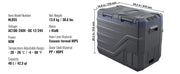 Charger l'image dans la visionneuse de galerie, Amocart 8L to 75L Car Refrigerator Fridge Portable Icebox Single&amp;Dual Zone w/Blue Tooth Temp Adjustable for Outdoor Camping RV
