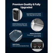 Load image into Gallery viewer, SucceBuy 6L 10L 15L 30L Ultrasonic Cleaner Stainless Steel Ultrasonic Cleaning Bath Machine for Watches Razors Jewelry Coins
