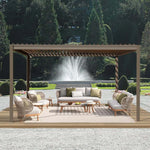 Aluminum Alloy Frame Outdoor Hard Roof Gazebo Heavy Duty Waterproof UV Resistant Anti Rust All Weather Metal Garden Gazebo
