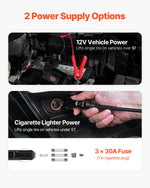 SucceBuy 5T Electric Car Jack Electric Scissor Jack 12V Tire Changer with Electric Impact Wrench & LED Light for Sedan SUV Truck