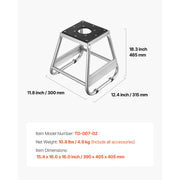 Charger l'image dans la visionneuse de galerie, Amocart Dirt Bike Stand, 1100 lbs Universal Dirtbike Maintenance Lift, Moto Box Stand for Motorcycle &amp; Powersports Maintainence
