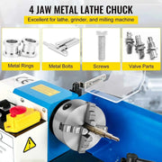Load image into Gallery viewer, Amocart K72-125 Lathe Chuck 5Inch 4-Jaw Independent Reversible Jaw Metal Lathe Chuck Turning Machine Accessories for Lathes Use
