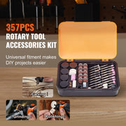 Load image into Gallery viewer, SucceBuy Rotary Tool Accessories Kit Diameter Shank Power Rotary Tool Accessories for Carving Sanding Cutting Cleaning Grinding - AMOCART
