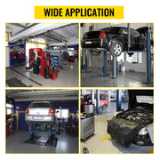 Load image into Gallery viewer, SucceBuy Car Lift Jack Hydraulic Telescopic Transmission Jack Floor Jack Stand with Foot Pedal Swivel Wheel Garage Lift Hoist - AMOCART
