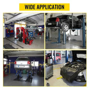 Load image into Gallery viewer, Amocart Car Lift Jack Hydraulic Telescopic Transmission Jack Floor Jack Stand with Foot Pedal Swivel Wheel Garage Lift Hoist
