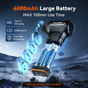 Load image into Gallery viewer, WOLFBOX DF200 Electric Powerful Fan Duster Wireless Air Blower Air Duster 3-Speed Adjustable Portable Fan for Car/Home/Outdoor

