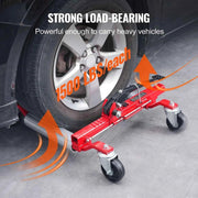 Load image into Gallery viewer, Amocart Wheel Dolly Heavy Duty Vehicle Positioning Ratchet Tire Jack Max Capacity 1500 Lbs Car Dolly for Car Auto Repair Moving

