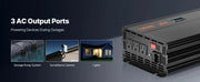 Load image into Gallery viewer, Amocart Sump Pump Battery Backup System 1500W / 3000W Auto Switches to Battery Inverter for Continuous Sump Pump Operation
