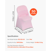 Load image into Gallery viewer, Amocart 50 Pcs Purple Chair Covers Polyester Spandex Chair Cover Stretch Slipcovers for Wedding Party Flat-Front Chair Covers
